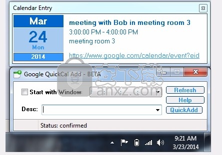 Google Calendar Client(Google日志信息提取工具)