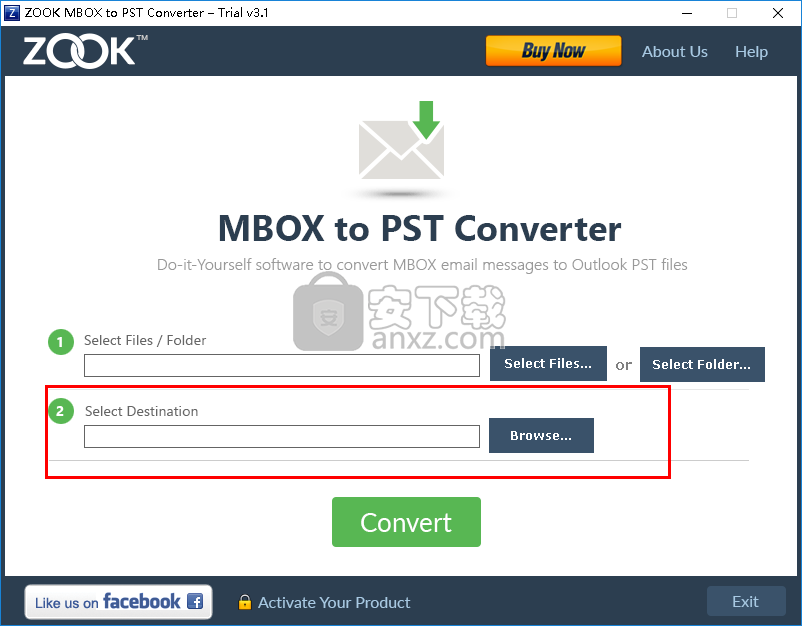 ZOOK Thunderbird to Outlook Converter(Thunderbird转Outlook工具)