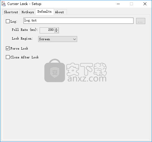 Cursor Lock(鼠标区域锁定工具)