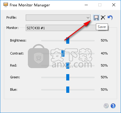Free Monitor Manager(显示器管理软件)
