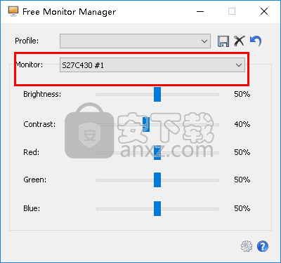 Free Monitor Manager(显示器管理软件)