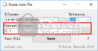 Paste Into File(复制内容另存为)