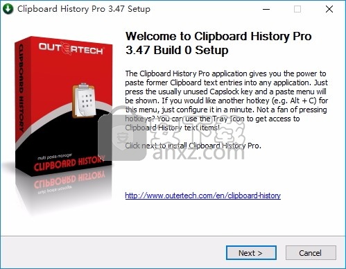 Outertech Clipboard History Pro(多功能剪贴板管理工具)