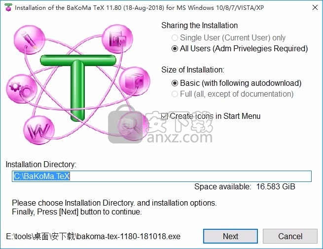 BaKoMa TeX(WYSIWYG LaTeX编辑器)