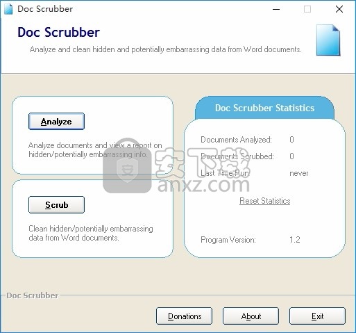 Doc Scrubber(Word隐藏数据分析与清理工具)