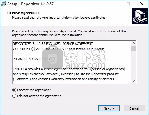 Reportizer Examples(数据库报告工具)