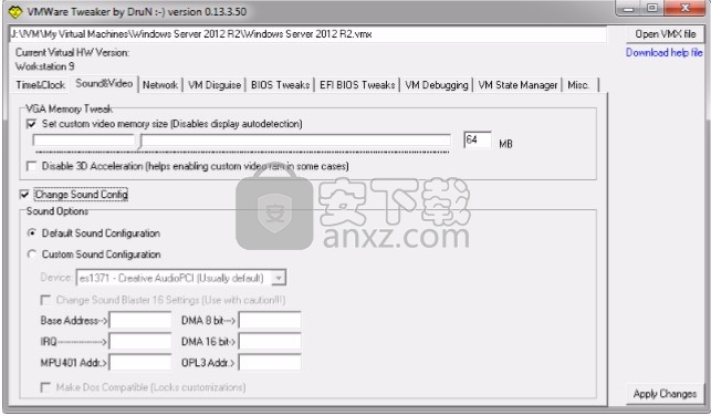 VM Tweaker(VM虚拟机配置工具)