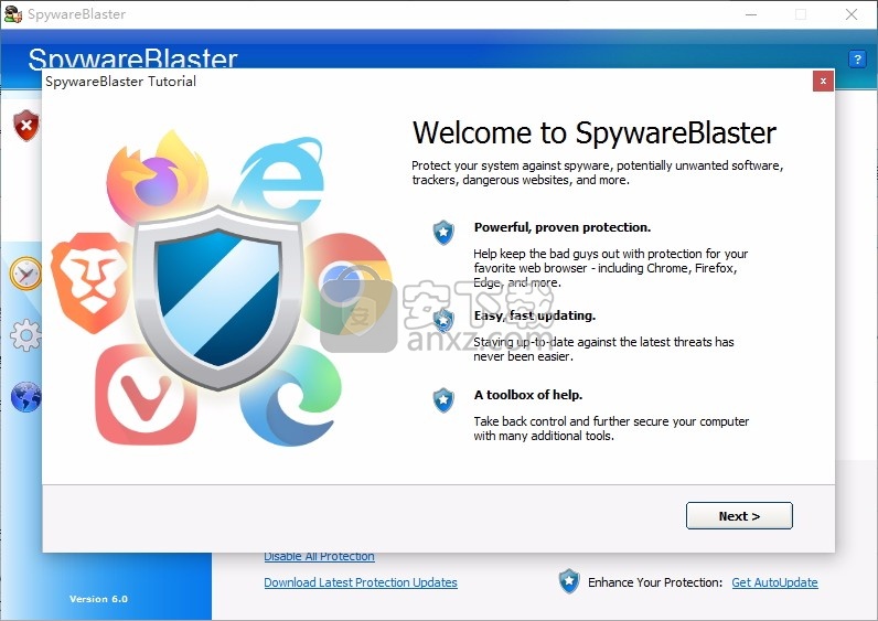 SpywareBlaster(反间谍与反恶意软件解决方案)