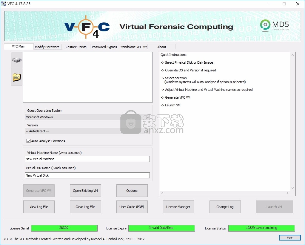 Virtual Forensic Computing 5(虚拟犯罪现场模拟软件)