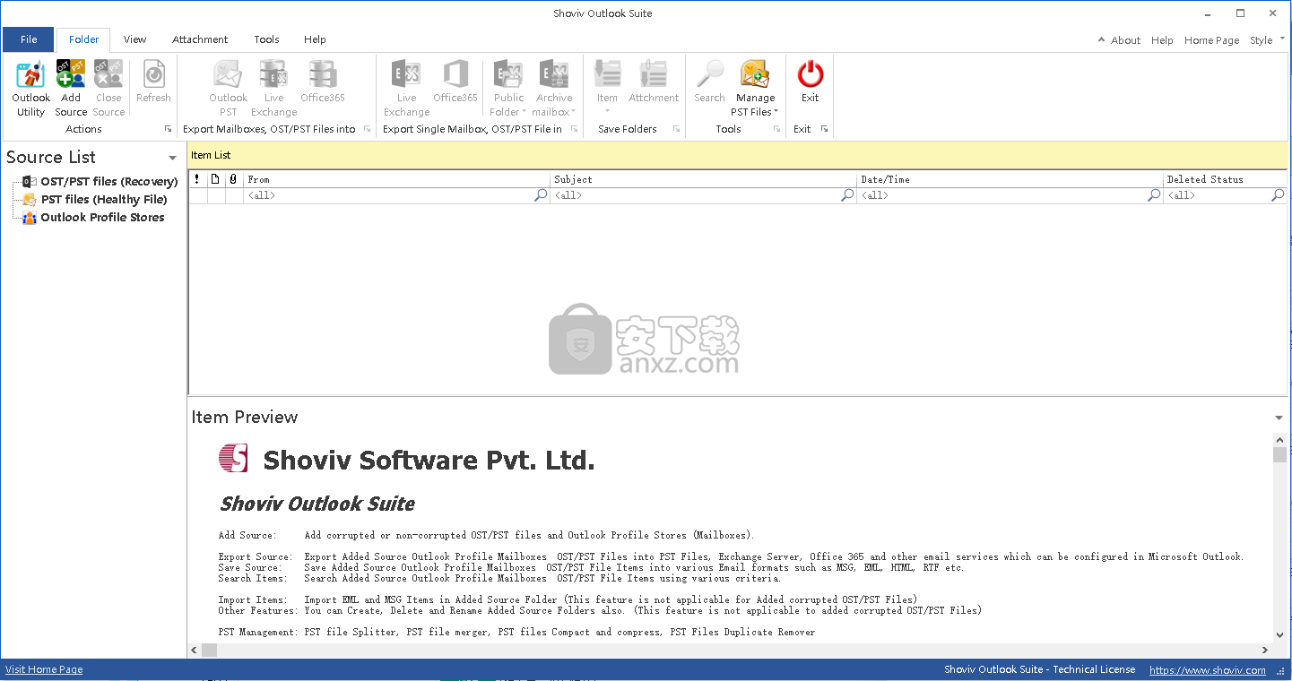 Shoviv Outlook Suite(PST文件处理软件)