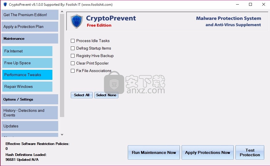 CryptoPrevent(病毒/恶意软件攻击防治工具)