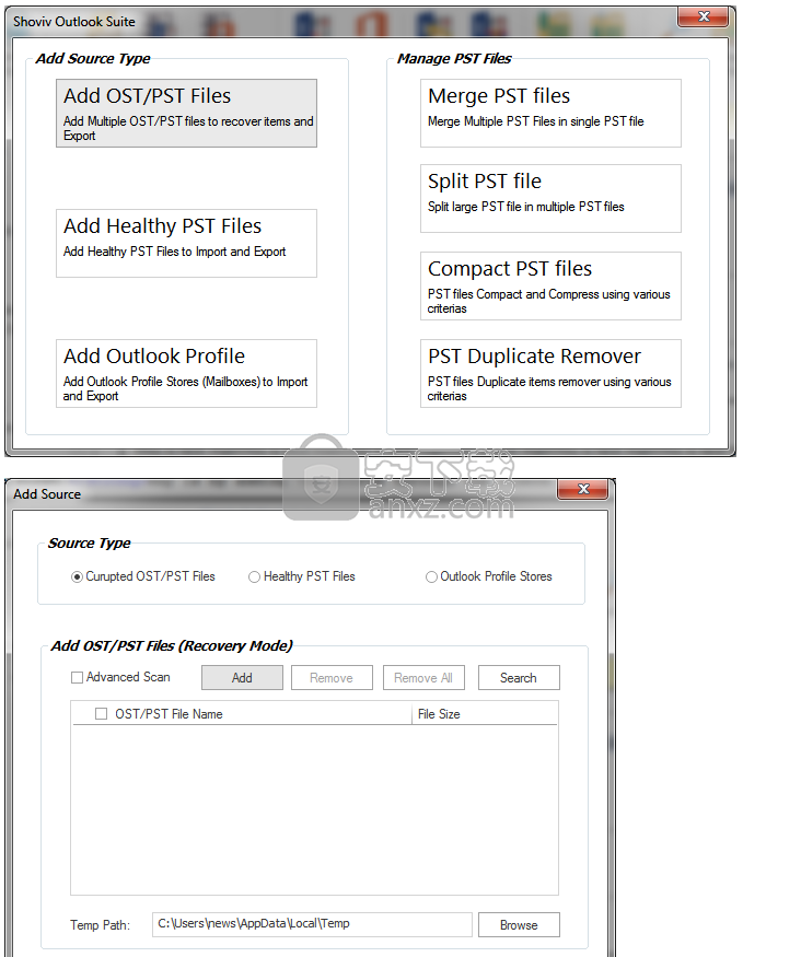 Shoviv Outlook Suite(PST文件处理软件)