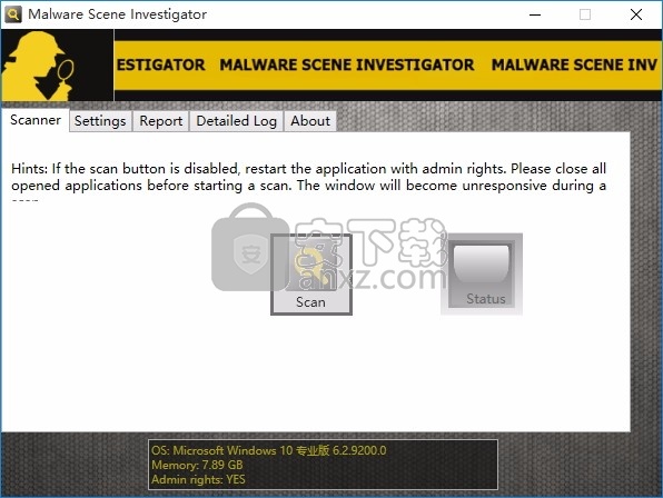 Malware Scene Investigator(恶意软件防治工具)