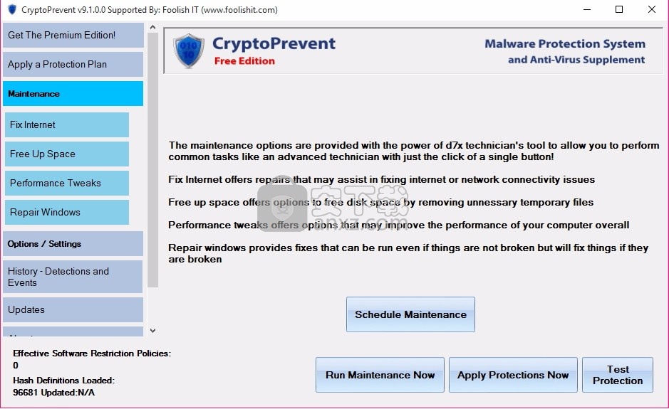 CryptoPrevent(病毒/恶意软件攻击防治工具)