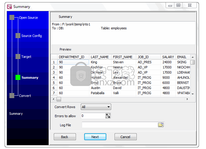 Excel导入Oracle工具(XlsToOra)