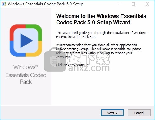 Windows Essentials Codec Pack(多媒体解码器)