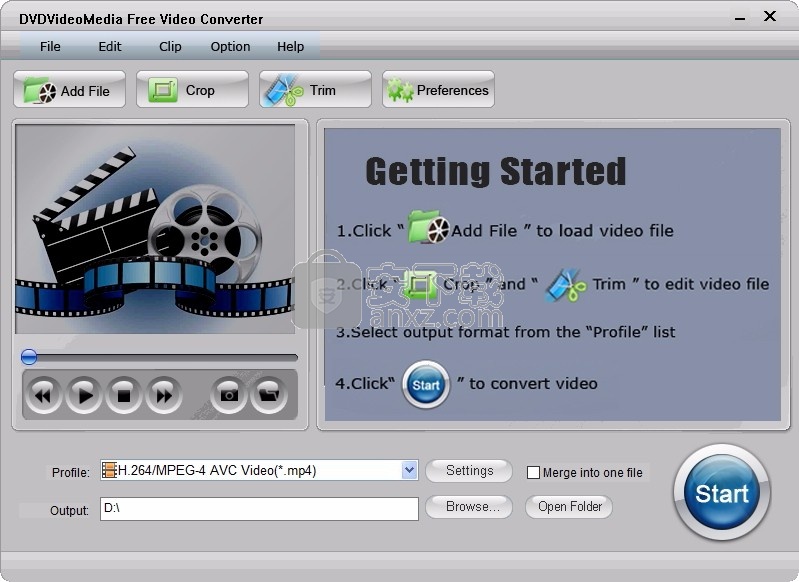 DVDVideoMedia Video Converter(音视频格式转换)