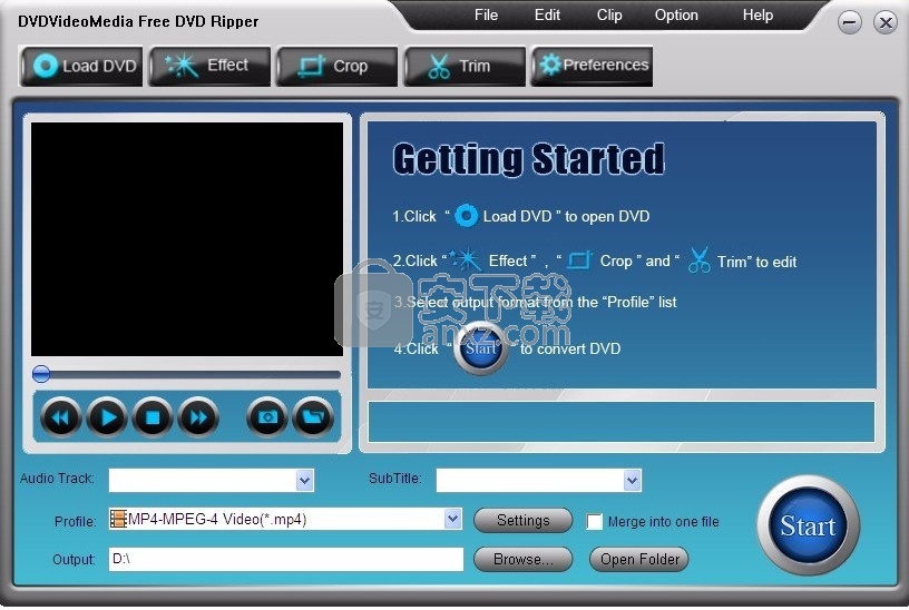 DVDVideoMedia DVD Ripper(光盘翻录工具)