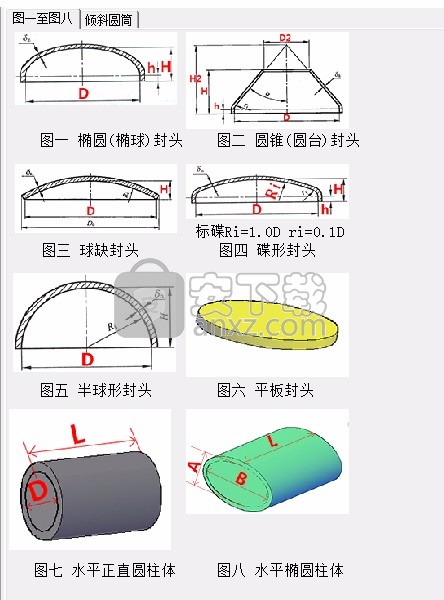 卧式油罐容积计算软件