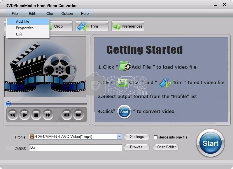 DVDVideoMedia Video Converter(音视频格式转换)