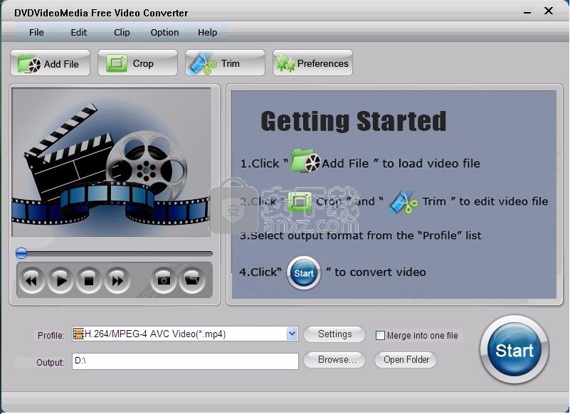 DVDVideoMedia Video Converter(音视频格式转换)