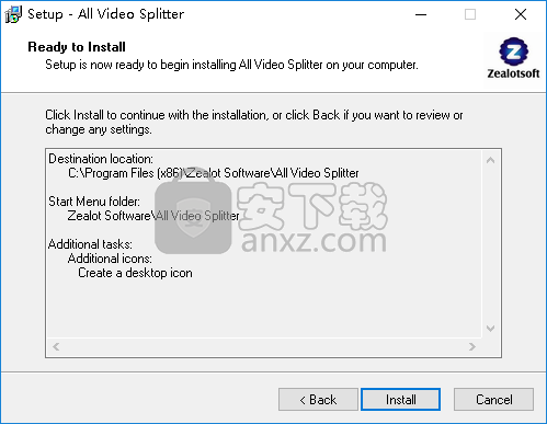 Zealot All Video Splitter(视频分割软件)