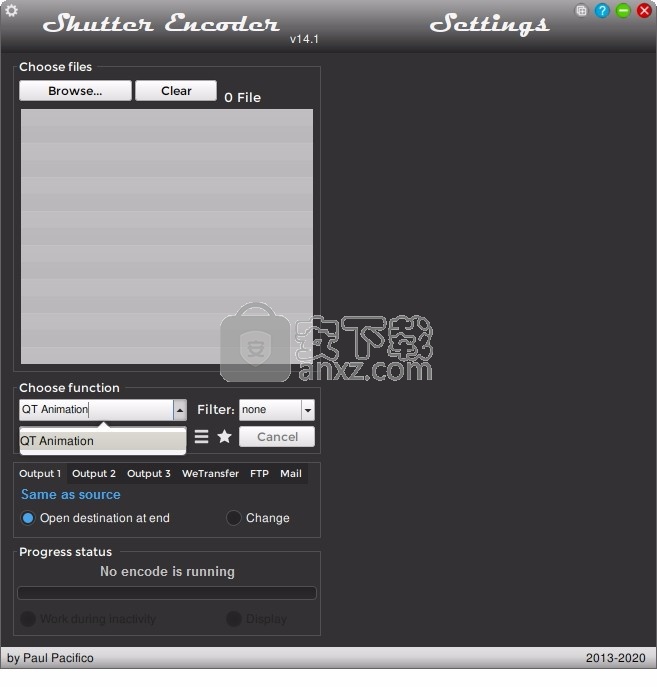Shutter Encoder 17.3 for apple download free