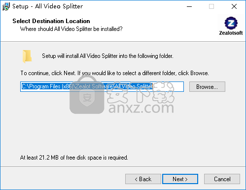Zealot All Video Splitter(视频分割软件)