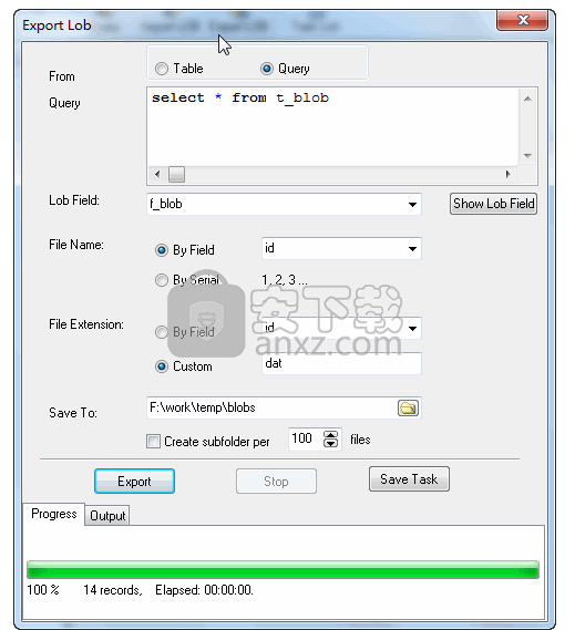 SqliteLobEditor(LOB数据编辑工具)