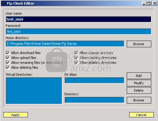 Home FTP Server