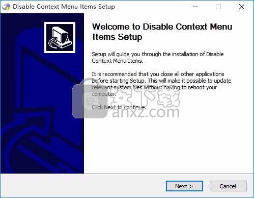 Disable Context Menu Items(上下文菜单管理工具)