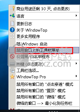 WindowTop(窗口管理增强工具)