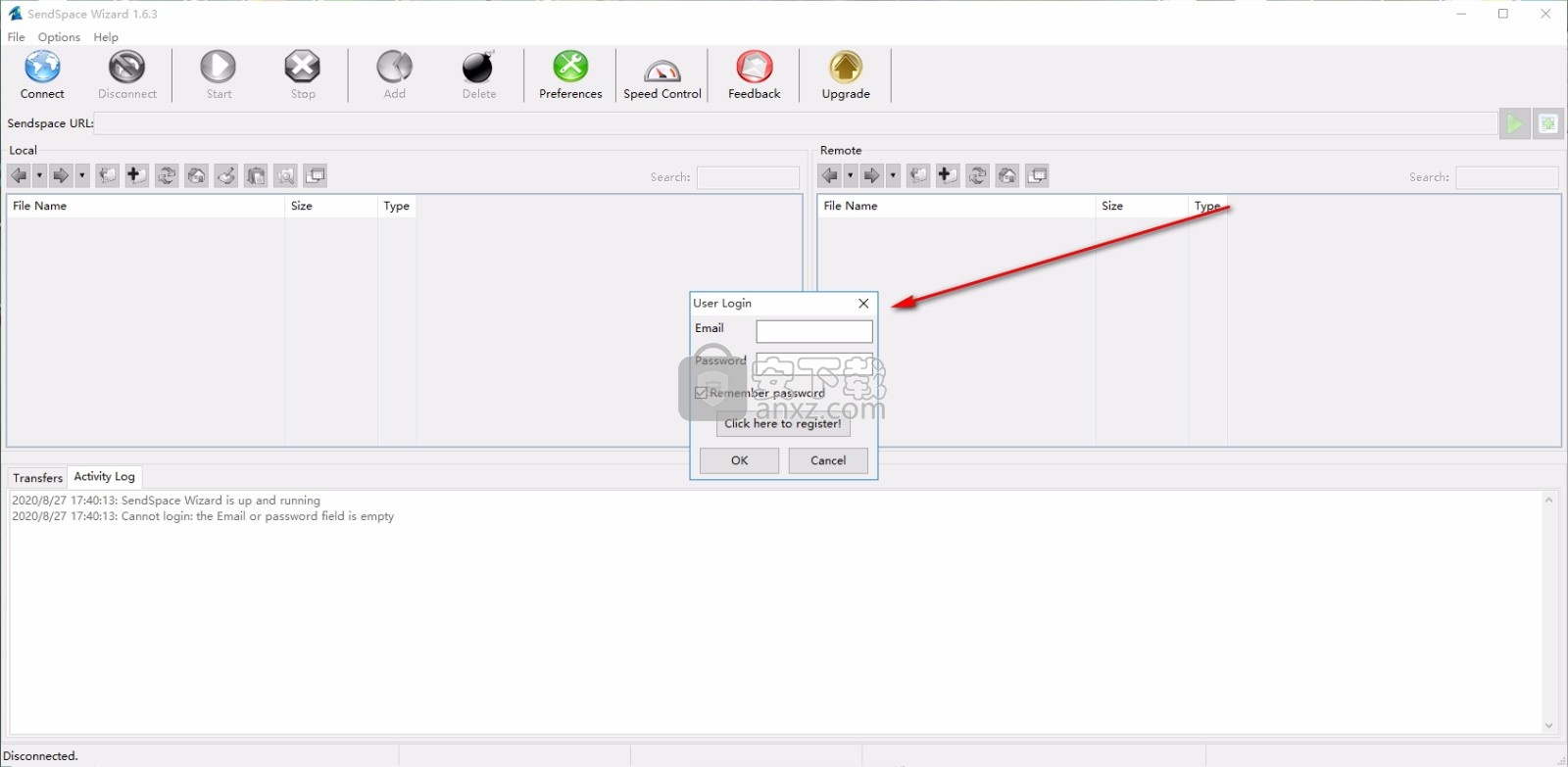 SendSpace(多功能文件共享与管理工具)