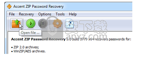 Accent ZIP Password Recovery(zip密码恢复工具)
