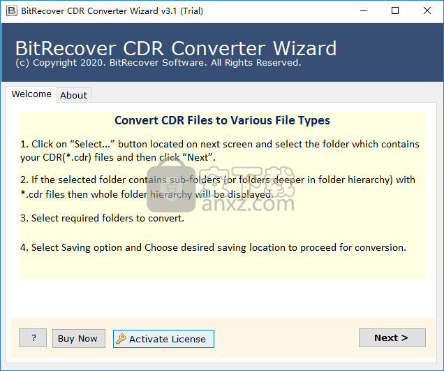 BitRecover CDR Converter Wizard(cdr文件格式转换器)