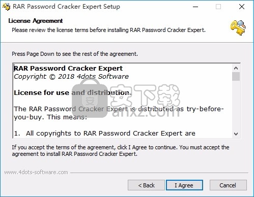 RAR Password Cracker Expert 4dots(RAR密码工具)