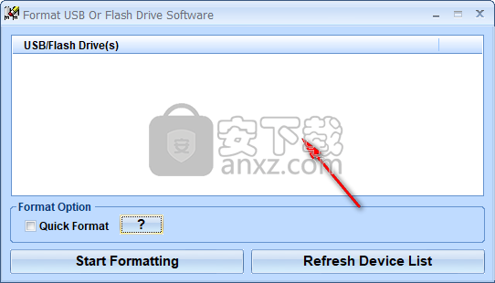 Format USB Or Flash Drive Software(U盘格式化工具)
