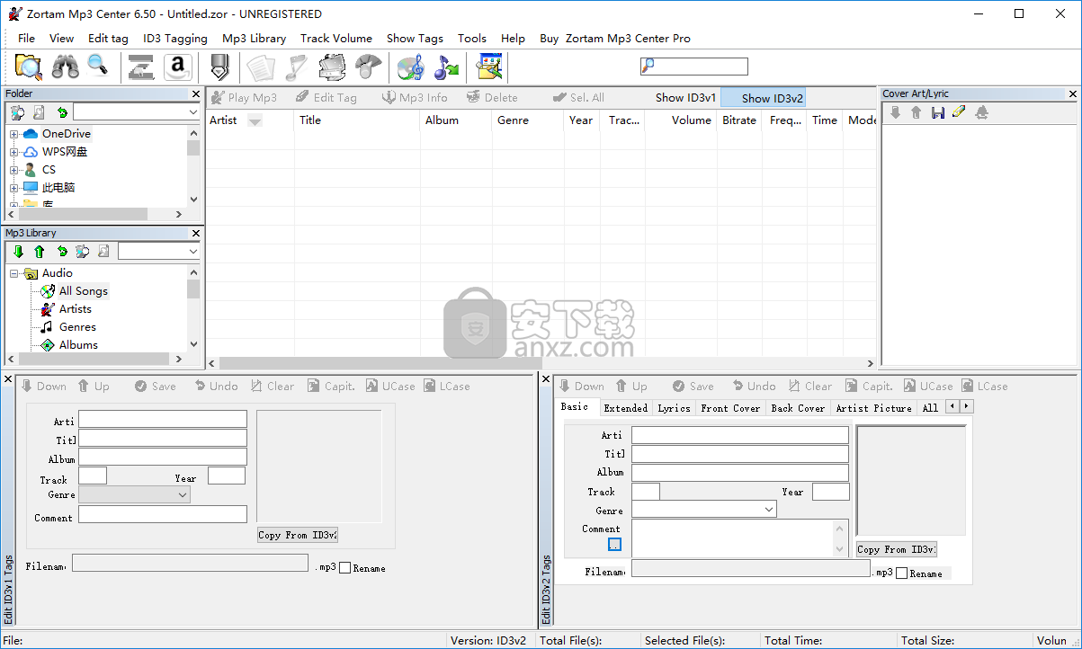 Zortam Mp3 Center(MP3音乐播放管理软件)