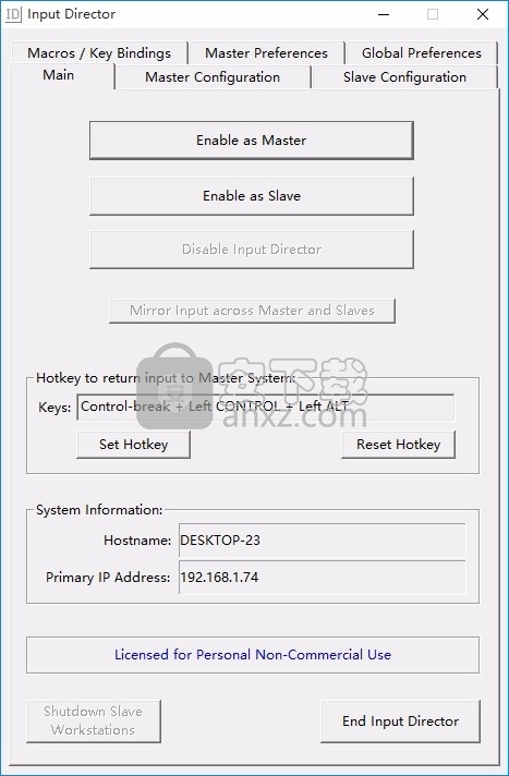 Input Director(多电脑控制与管理工具)