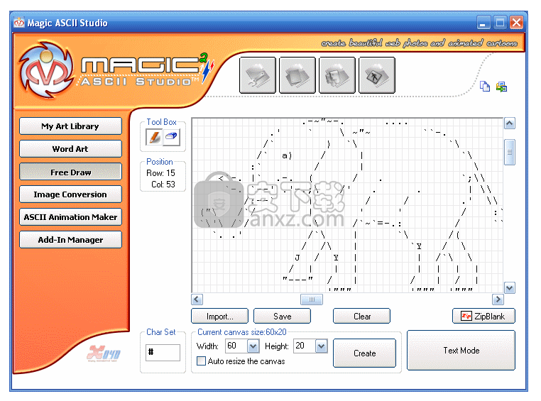 Magic ASCII Studio(字符画制作工具)