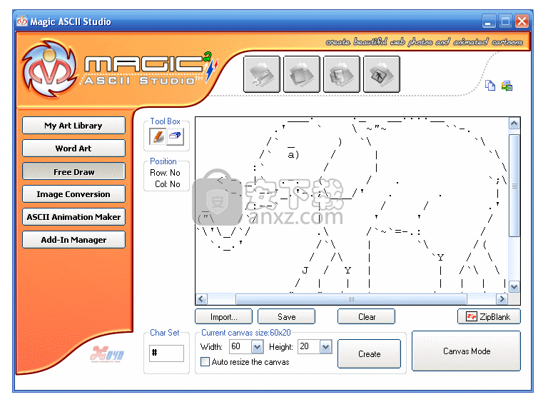 Magic ASCII Studio(字符画制作工具)