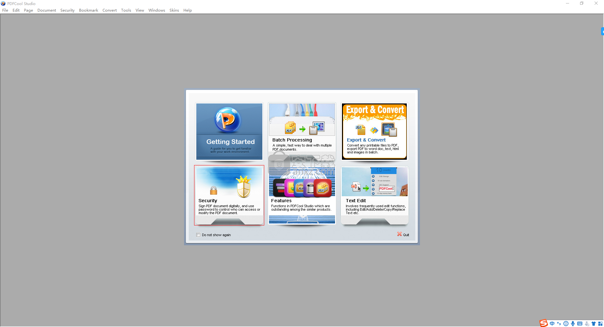 PDFCool Free Studio(PDF加密转换器)