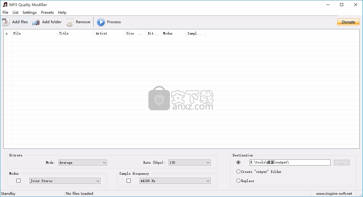 MP3 Quality Modifier(MP3文件质量修改工具)