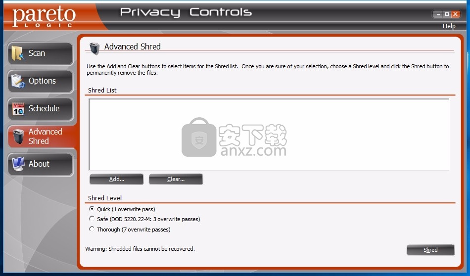 ParetoLogic Privacy(电脑缓存数据清理)