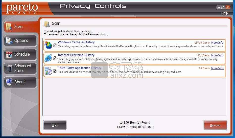 ParetoLogic Privacy(电脑缓存数据清理)