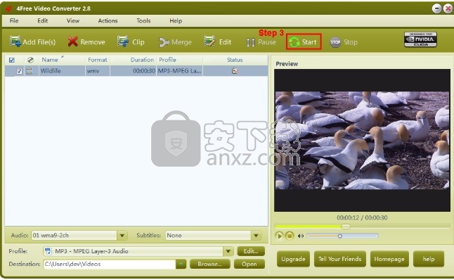 4Free Video Converter(视频转换与编辑工具)