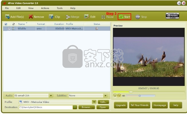 4Free Video Converter(视频转换与编辑工具)