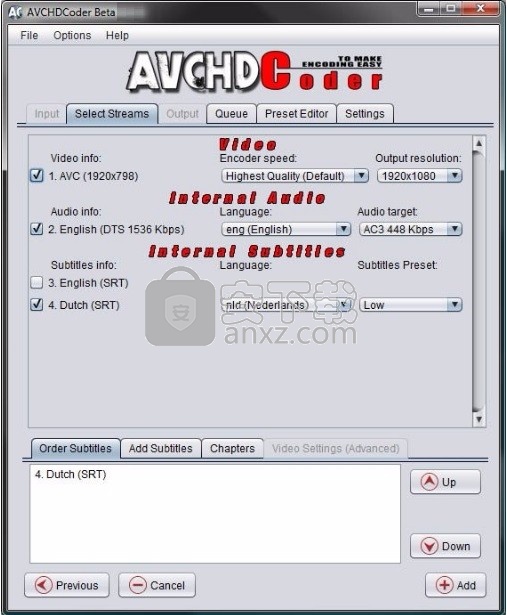 AVCHD Coder(多功能视频转换与编码工具)
