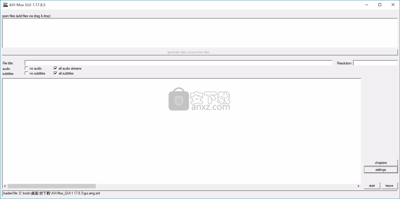 AVI-Mux GUI(多功能视频编辑/合并/处理工具)