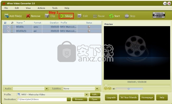 4Free Video Converter(视频转换与编辑工具)